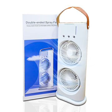 Portable Double-Ended Spray Fan