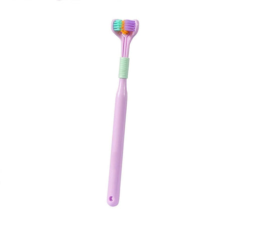 Auranest™ U-Shaped Toothbrush with 3-Sided Soft Bristles | Carbon Gold Wire | Deep Clean Design